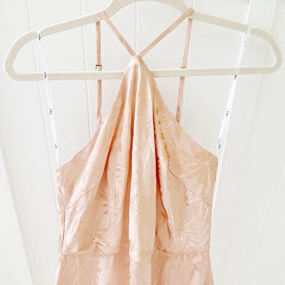 Lulus Hawaiian Tropical Sunset Copper Dress — Summer Vacation - Picture 2 of 7